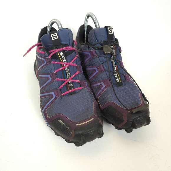 Salomon Speedcross 3 Women’s Trail Running Shoes Purple Pink 383094 Size 8 US - Picture 1 of 10